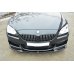 Накладка сплиттер на передний бампер на BMW 6 F06 Gran Coupe M-Pack